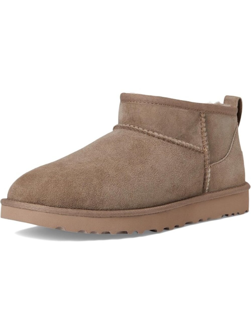 Ugg Women's Caribou Round Toe Imported Classic Ultra Mini SOLID Ankle Boots